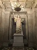 Tomb of Napoleon II and Simart's statue in the cella
