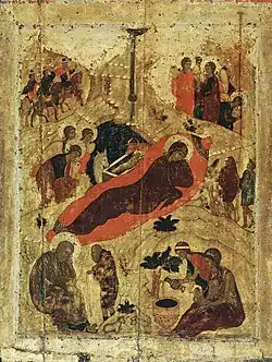 Nativity of Jesus, 1405 (Cathedral of the Annunciation, Moscow Kremlin)