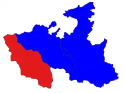 Location in Kyaukme district