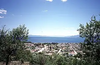 Panoramic View from the hills surrounding Nea Anchialos