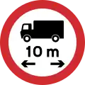 A9: No vehicles over length shown