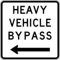 Heavy vehicle bypass to the left (New Zealand)