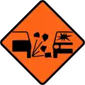 Loose road surface
