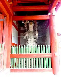 Niō or Temple Guardian. Banna-ji.