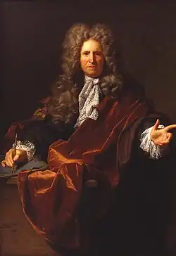 Portrait of the painter Nicolas Van Plattenberg, known as "Platte-Montagne" (1703, Versailles, musée national du château)