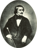 Nikolai Gogol, by Sergei Lvovich Levitsky, 1849