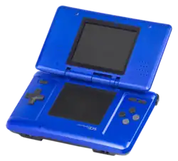 Blue Nintendo game system