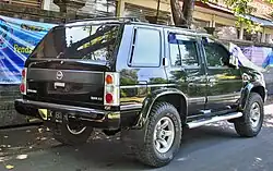 Nissan Terrano Spirit S3 with new crystal rear lights (rear, Indonesia)