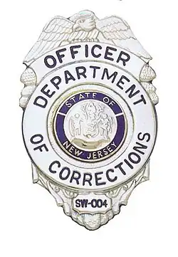 Badge of the NJDOC