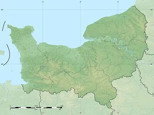 Robec is located in Normandy