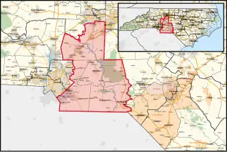 District boundaries from 2023 to 2025