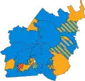 2003 results map