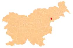 The location of the Municipality of Makole
