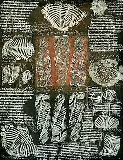 Collection Confrontation, monotype, 1985