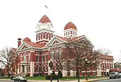 Lake County courthouse in Crown Point