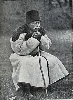 Podillian man wearing a kozhukh