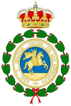Badge of the Royal and Military Order of Saint Hermenegild