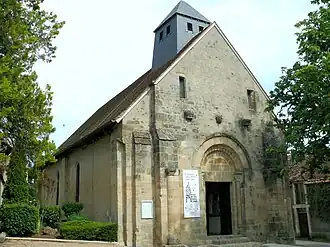 The church of Saint-Hilaire, in Orval