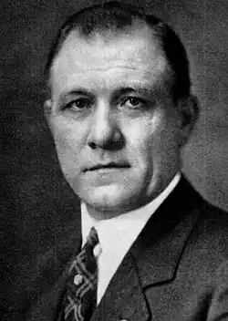 Headshot of Oscar Carlstrom taken in 1925