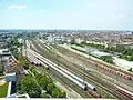 Railway tracks, view from Technisches Rathaus (2006)