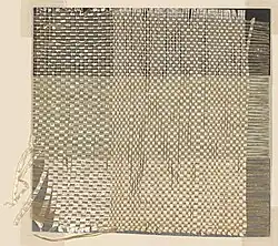 Sample (Upholstery Fabric) by Otti Berger, cellophane, 27.3 × 26.1&nbsp;cm (10 3/4 × 10 1/4 in.), 1927-1933