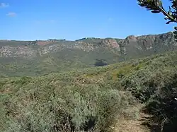 View from Korentebos looking down