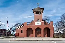 Remodeling of Our Lady of Mount Carmel R. C. Church, Bristol, Rhode Island, 1971.