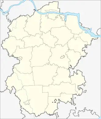 Cheboksary is located in Chuvash Republic