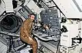 Owen Garriott operating the Apollo Telescope Mount