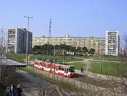 Gdańsk Zaspa tram loop