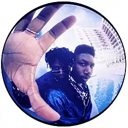 P.M. Dawn (Attrell Cordes and Jarrett Cordes) in Los Angeles in 1991.