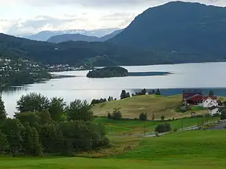 View of Hafslo (looking south)