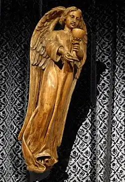 Wooden angel
