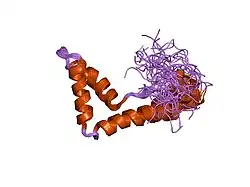 1k99: Solution Structure of the first HMG box in human Upstream binding factor