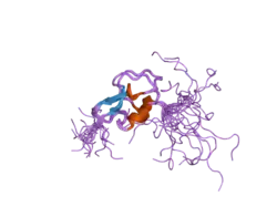 1wvo: Solution structure of RSGI RUH-029, an antifreeze protein like domain in human N-acetylneuraminic acid phosphate synthase gene.