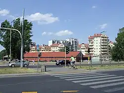 The corner of Górczewska and Powstańców Śląskich Streets in 2008.