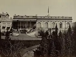 Staircase to the garden