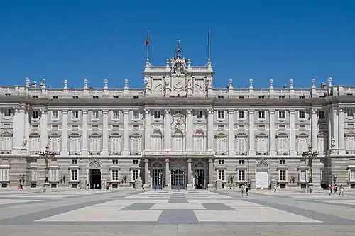 Royal Palace of Madrid, by Jean Bautista Sachetti, 1735–1764[36]