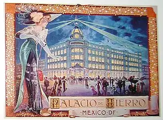 1904 postcard of Palacio–Centro