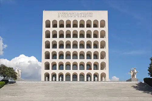Image 27Palazzo della Civiltà Italiana, an example of modern architecture (from Culture of Italy)