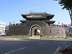 South face and ongseong seen without traffic