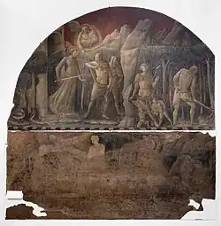 Paolo Uccello and his circle — Adam and Eve, Cain and Abel