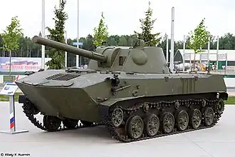 2S9 Nona-S 120&nbsp;mm Soviet self-propelled mortar, 2016