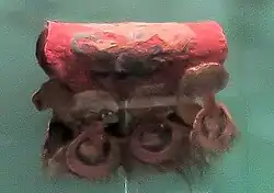 Decorated horse saddle, Pazyryk-1, 4th century BCE.[27]