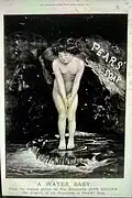 Using the artist John Collier's 'Water baby' (1890) to advertise the soap in the Illustrated London News summer edition 1895, p.&nbsp;4
