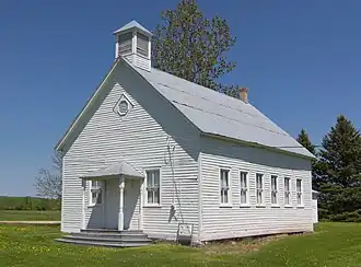 The historic Pelkie School museum