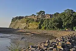 Penarth Head seen from near Cardiff Bay Barrage