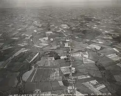 Fairplay in 1935, looking towards Gettysburg