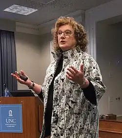 Penny Abernathy, UNC, February 25, 2020.