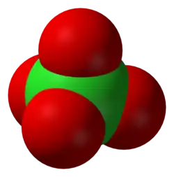 The perchlorate ion